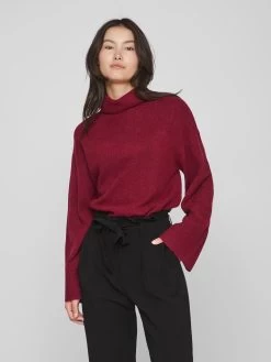 Vila Coltruien Trui Malina Dames Rood Gemêleerd 10 Vila Coltruien Trui Malina Dames Rood Gemêleerd -Vila 004b67bf26d13fb071324ec7dc81f402