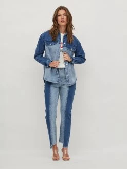 Vila Spijkerblouses Blouse Dames Blauw -Vila 021ef9675bdf5fcdc85dd7e8b8a4c46d