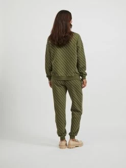 Vila Sweatshirts Sweatshirt Dames Olijfgroen -Vila 0346b88e6608c2213737c1fd8d9b4d3f