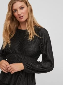 Vila Blouseshirts Blouse MIRRA Dames Zwart -Vila 042fafdfcec79dae02c51a212ee4893b