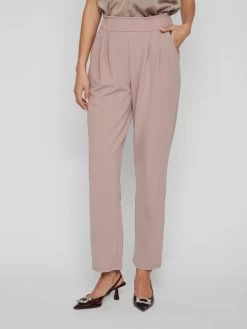 Vila Bandplooibroeken Regular Bandplooibroek Dames Beige 10 Vila Bandplooibroeken Regular Bandplooibroek Dames Beige -Vila 04a31ebf924540d5bf00bebd4a3dd740