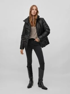 Vila Tussenjassen Tussenjas Dagmar Dames Zwart -Vila 04f429a8e5b293e191bc3d25860be8f7