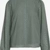Vila Overhemden Blouse Dames Lichtgroen -Vila 05daa8b9b8301c3a3887ea24ca27d204