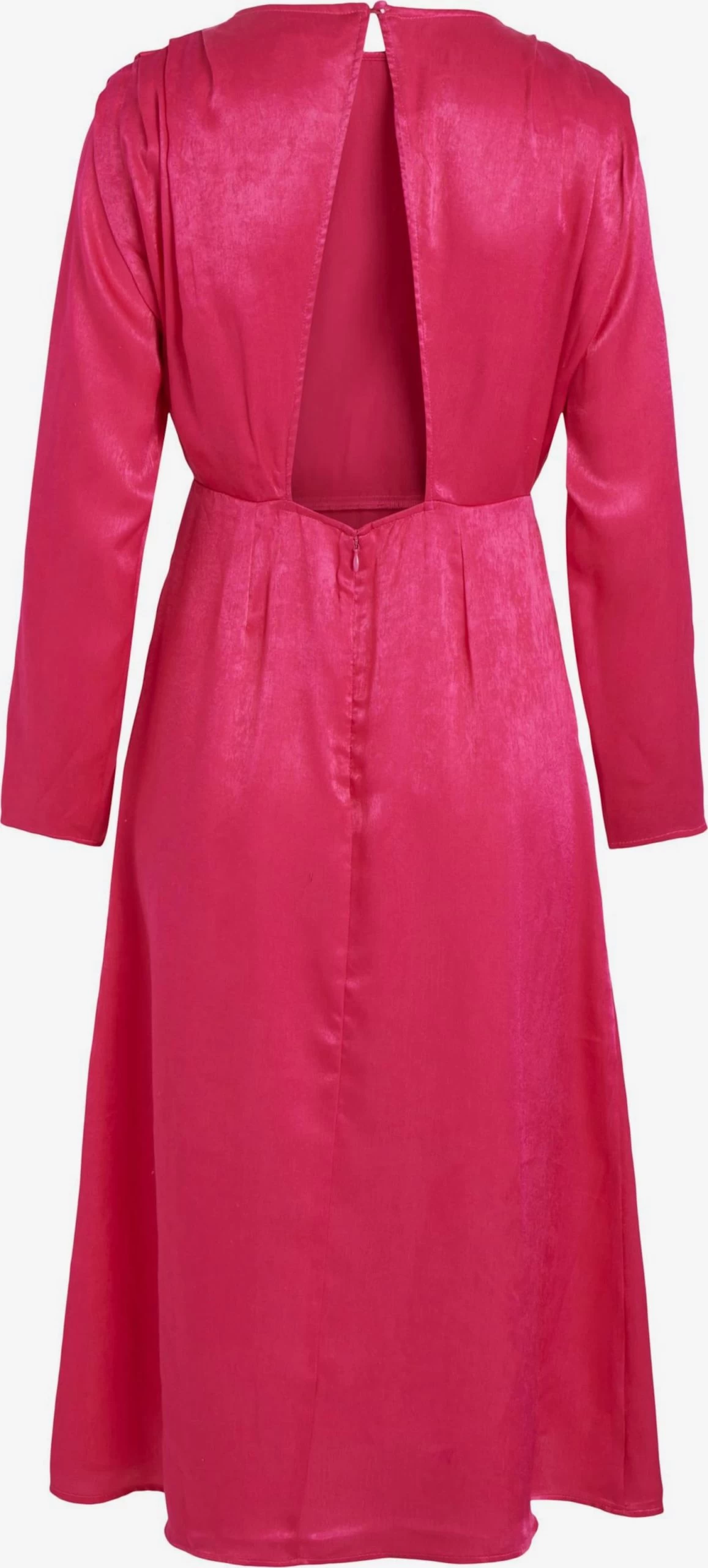 Vila Midi Jurken Jurk SCORPION Dames Fuchsia 4 Vila Midi Jurken Jurk SCORPION Dames Fuchsia - Afbeelding 2