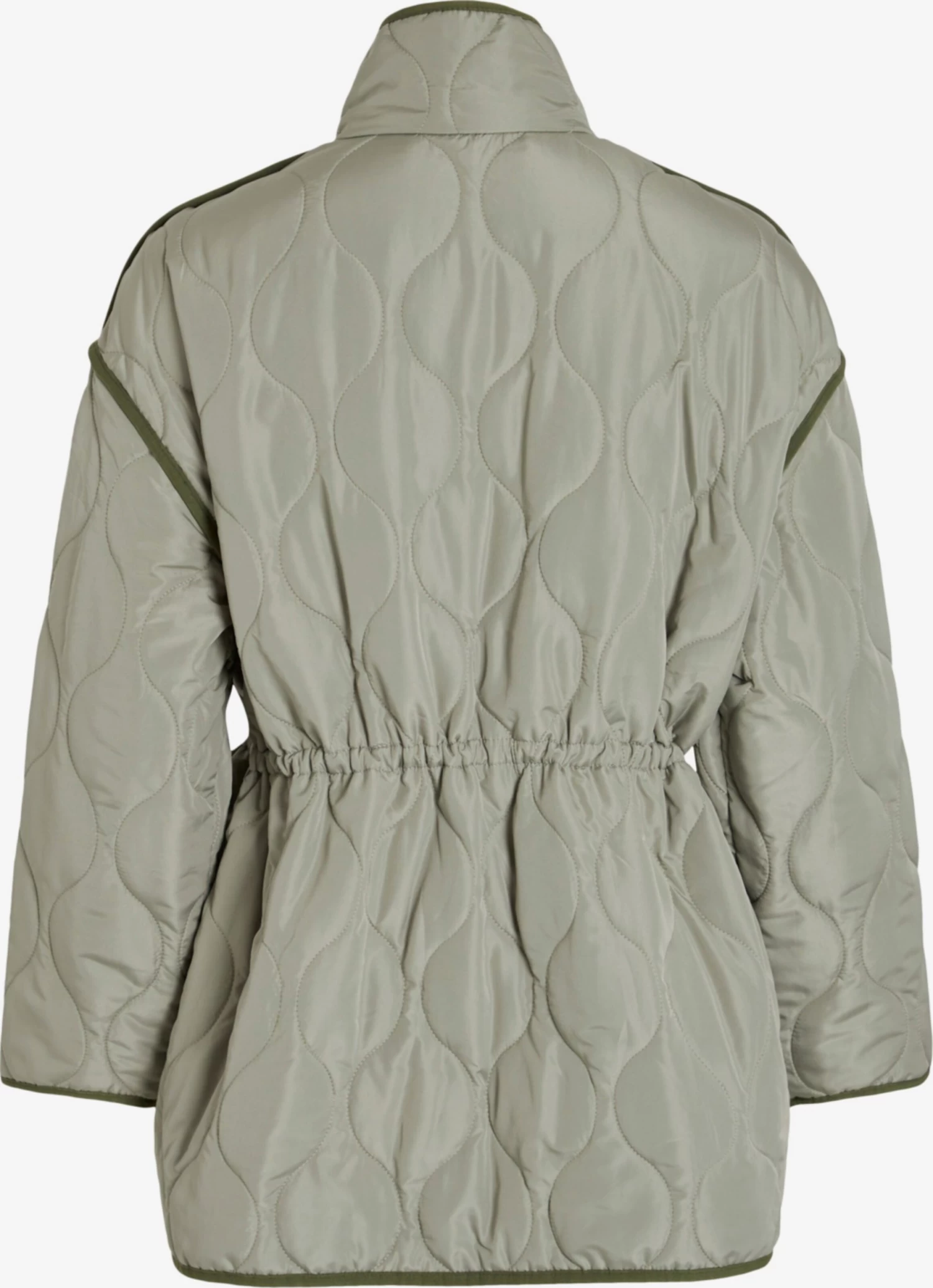 Vila Tussenjassen Tussenjas Ibiza Dames Groen / Lichtgroen 4 Vila Tussenjassen Tussenjas Ibiza Dames Groen / Lichtgroen - Afbeelding 2