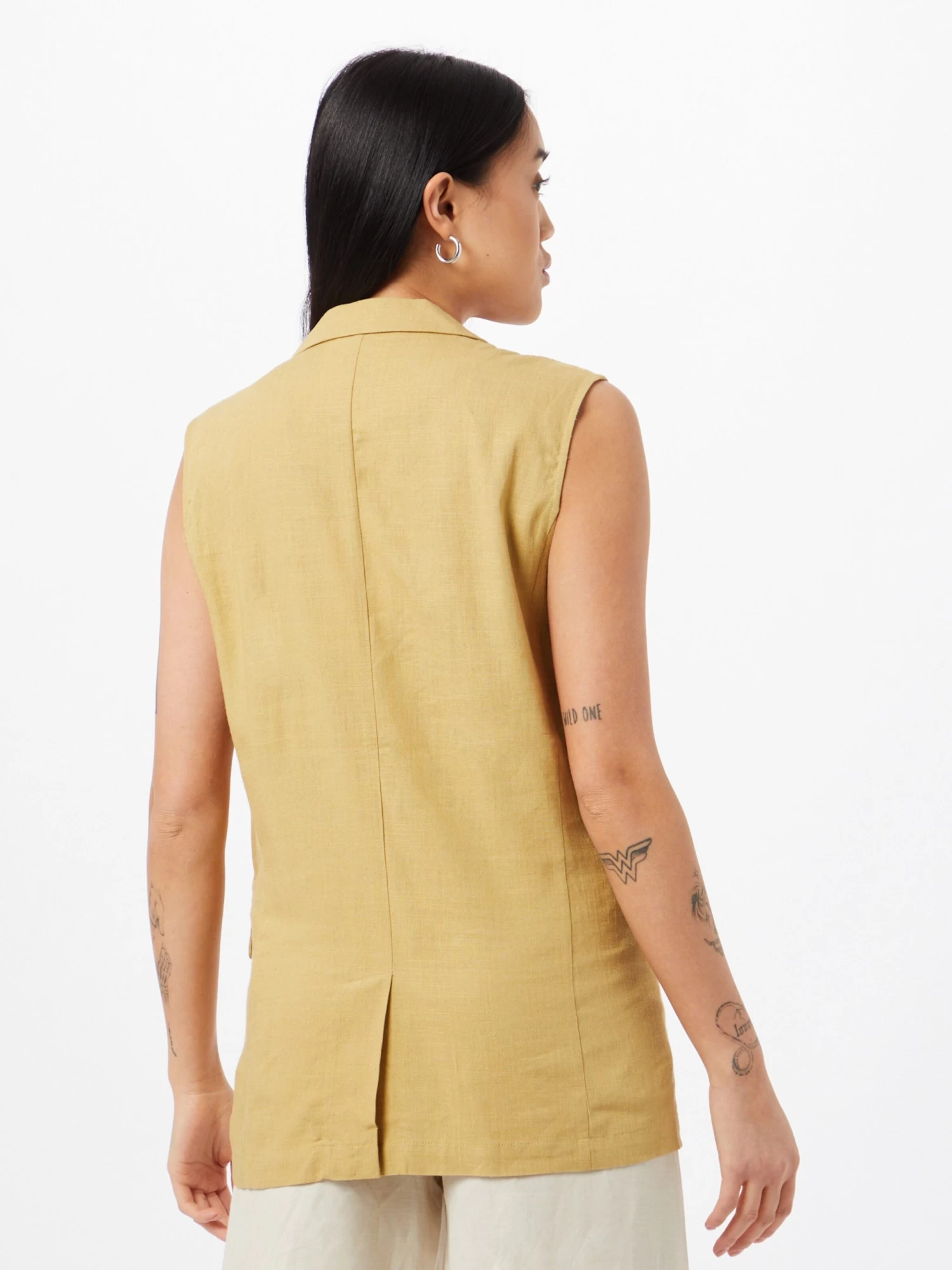 Vila Bodywarmers Bodywarmer VITIPPIE Dames Sand 6 Vila Bodywarmers Bodywarmer VITIPPIE Dames Sand - Afbeelding 4