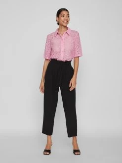 Vila Kanten Blouses Blouse Begena Dames Rosa 13 Vila Kanten Blouses Blouse Begena Dames Rosa -Vila 075da75f76903091e07331210d9a0800