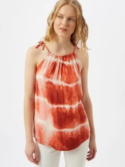 Vila Spaghetti Tops Top VICORBA Dames Oranje / Perzik / Donkeroranje 9 Vila Spaghetti Tops Top VICORBA Dames Oranje / Perzik / Donkeroranje -Vila 087d9ea072006d252f14e4300f86a58f