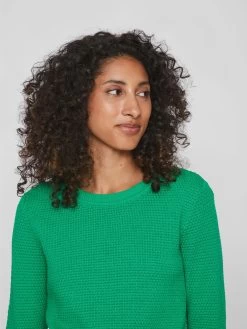 Vila Basic Truien Trui Dames Groen 15 Vila Basic Truien Trui Dames Groen -Vila 088a68aa4808f7e4482618f4b3dd7151