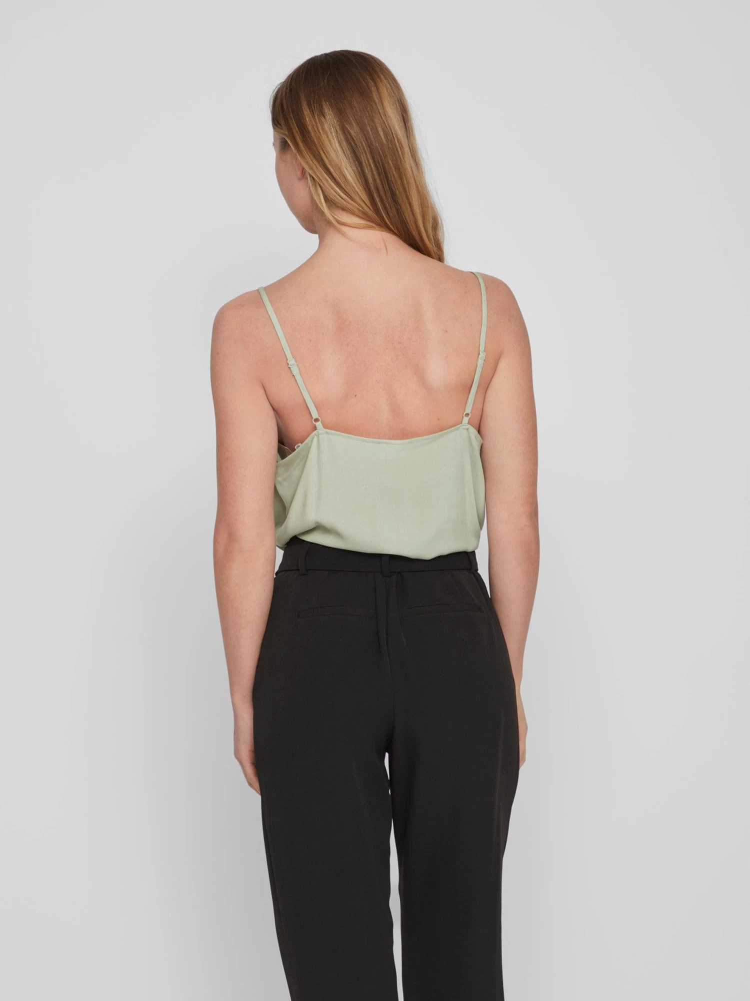 Vila Blouse Tops Blouse Nula Dames Pastelgroen 8 Vila Blouse Tops Blouse Nula Dames Pastelgroen - Afbeelding 6