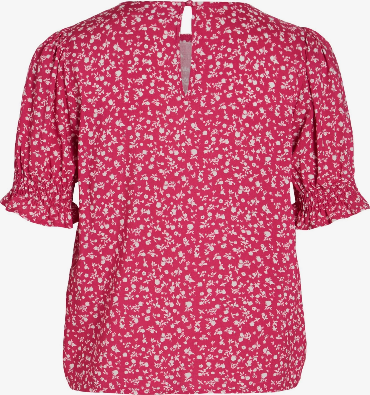 Vila Blouses Met Korte Mouw Blouse SUN Dames Pink 4 Vila Blouses Met Korte Mouw Blouse SUN Dames Pink - Afbeelding 2