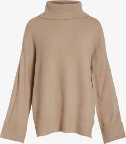 Vila Coltruien Trui Rolfie Dames Beige
