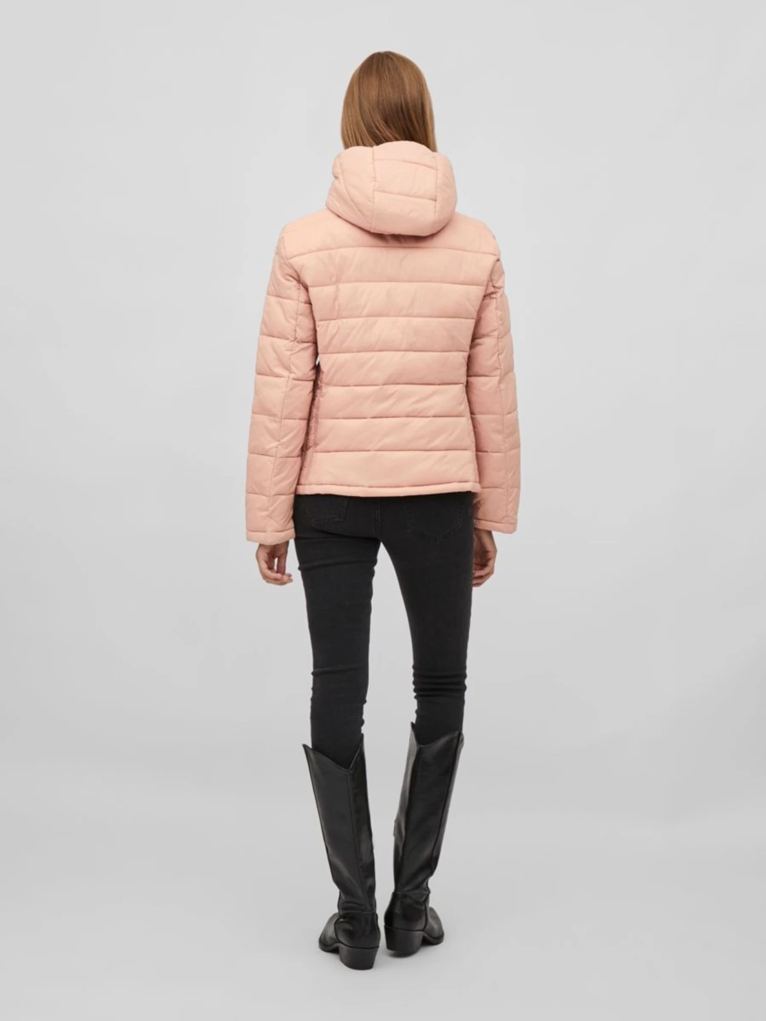 Vila Winterjassen Winterjas Dames Roze 6 Vila Winterjassen Winterjas Dames Roze - Afbeelding 4