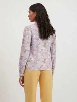 Vila Longsleeves Shirt Dames Lila -Vila 0d4643b31bf735b24afb168b4bf37517