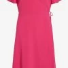 Vila Midi Jurken Jurk Dames Fuchsia -Vila 0dfff2ac6ec948b6671e526cf59e2e09