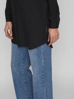 Vila Lange Blouses Blouse Dames Zwart 13 Vila Lange Blouses Blouse Dames Zwart -Vila 0e69318a88de336f0e8cd0af27ac2331