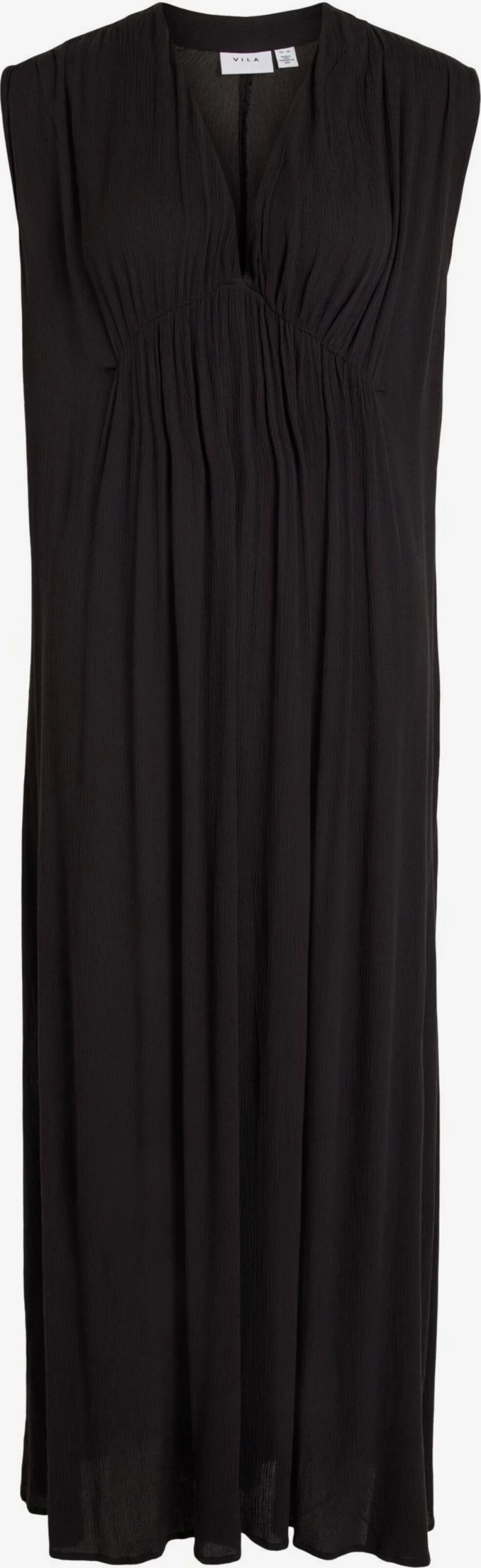 Vila Maxi Jurken Jurk Dames Zwart 3 Vila Maxi Jurken Jurk Dames Zwart