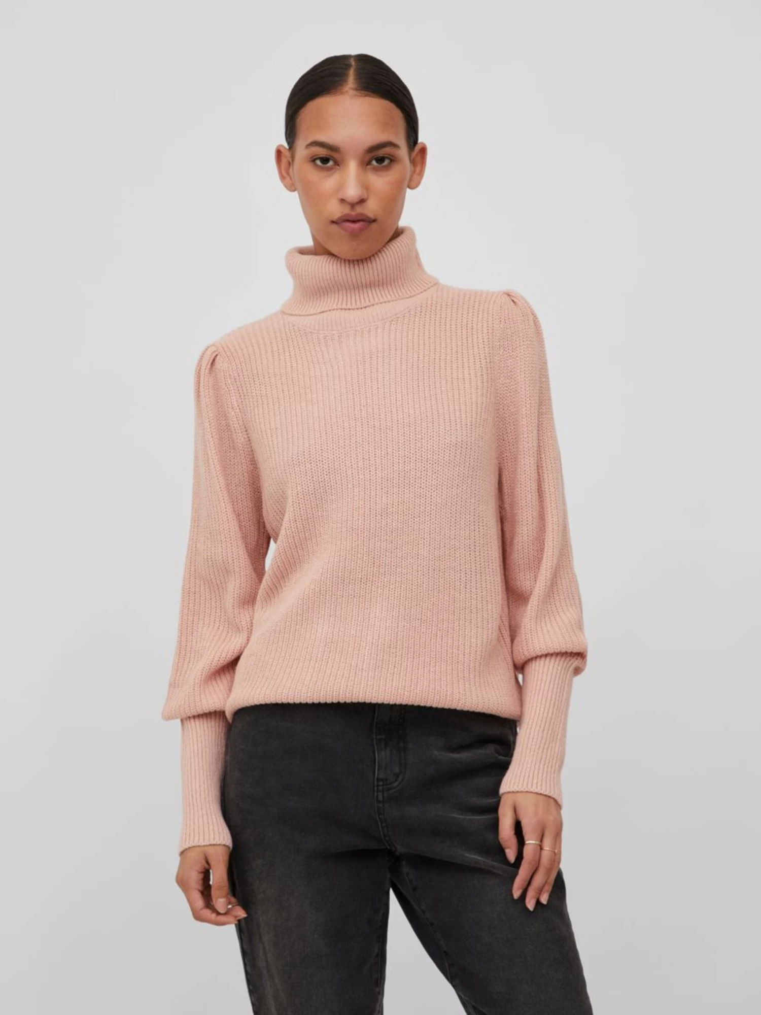 Vila Coltruien Trui Dames Lichtroze 5 Vila Coltruien Trui Dames Lichtroze - Afbeelding 3