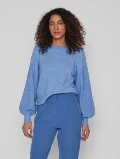 Vila Basic Truien Trui Dames Hemelsblauw 11 Vila Basic Truien Trui Dames Hemelsblauw -Vila 104fd092bc447a25d640a2e55c64b82f