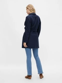 Vila Tussenmantels Tussenmantel Dames Navy -Vila 136c67cf8fda68443d7e450b3ab1778d