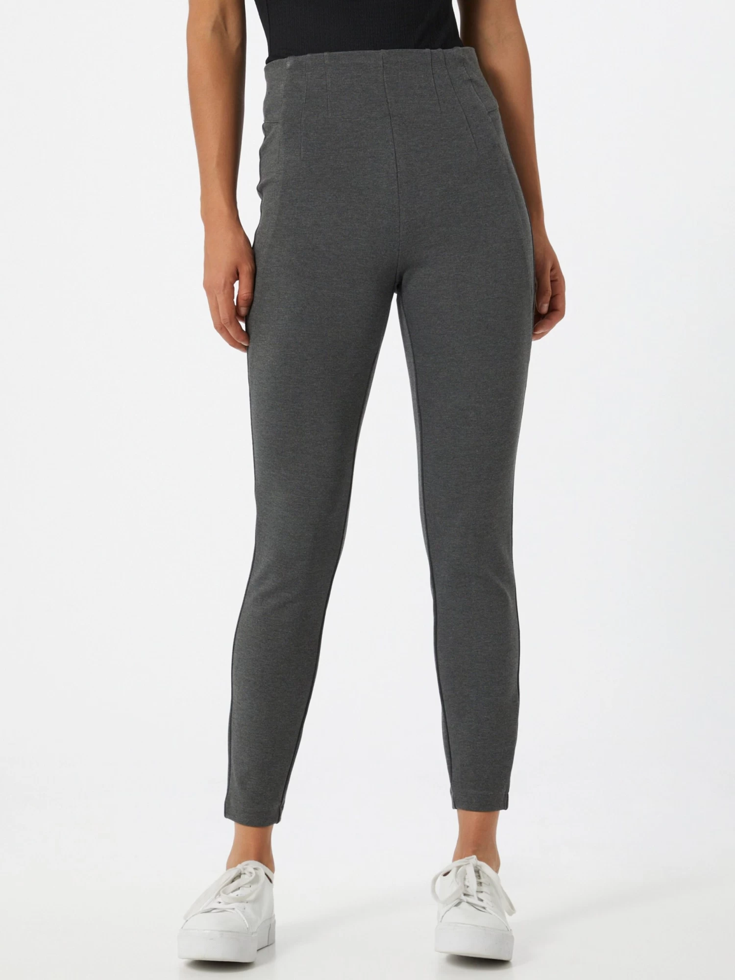 Vila Broeken Skinny Leggings Dames Donkergrijs 4 Vila Broeken Skinny Leggings Dames Donkergrijs - Afbeelding 2