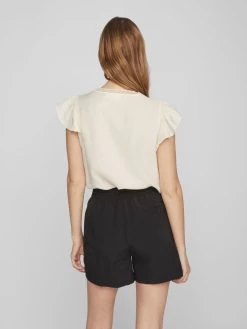 Vila Blouse Tops Blouse LUCIA Dames Beige 12 Vila Blouse Tops Blouse LUCIA Dames Beige -Vila 1465b2306adb4fb1cf76a997aa122fd2