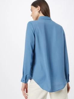 Vila Overhemden Blouse Dames Blauw -Vila 166ff07a7e979100ef0e67746852ffa8