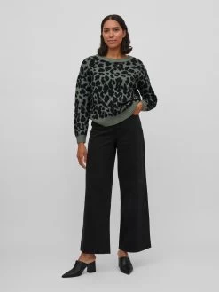 Vila Fijngebreide Truien Trui Ril Dames Jade Groen 14 Vila Fijngebreide Truien Trui Ril Dames Jade Groen -Vila 16a606a278ed41a4418cc1dd31264ff5