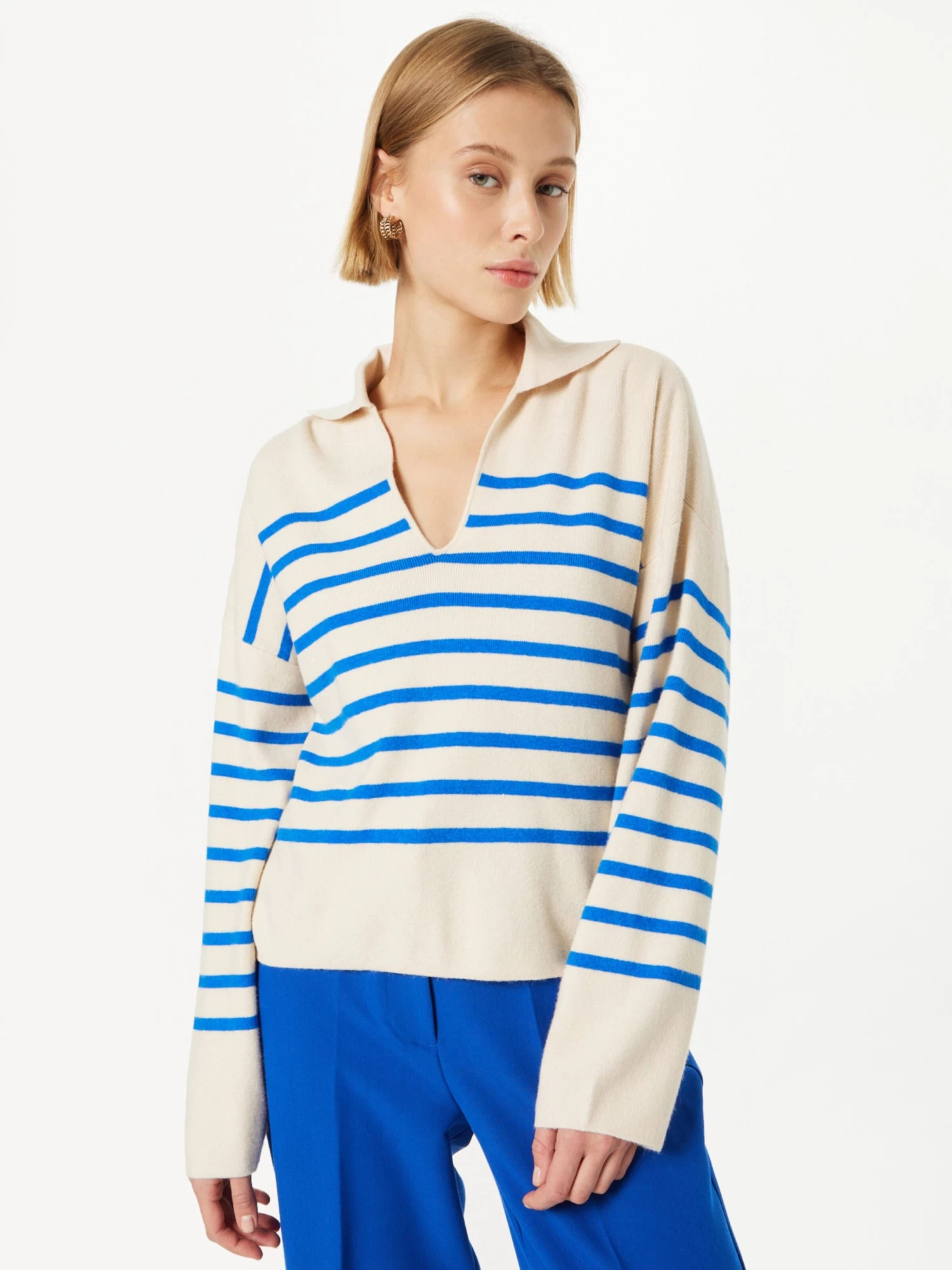 Vila Longsleeves Shirt MELINIA Dames Beige 5 Vila Longsleeves Shirt MELINIA Dames Beige - Afbeelding 3