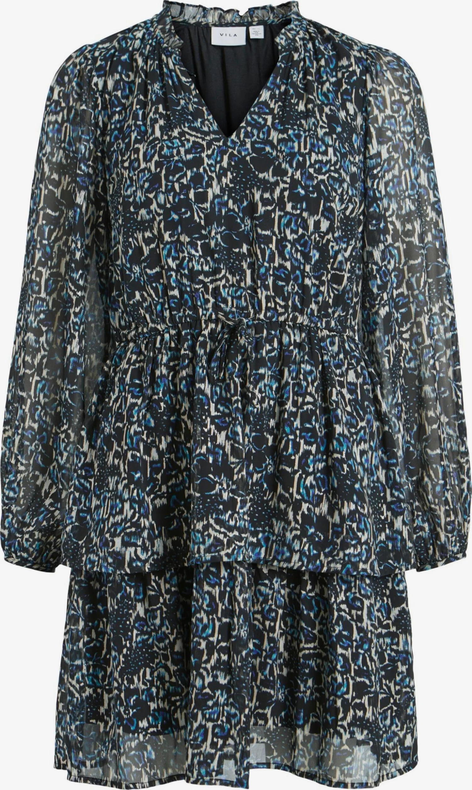 Vila Mini Jurken Jurk Paca Dames Zwart 3 Vila Mini Jurken Jurk Paca Dames Zwart