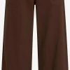 Vila Wide Leg Wide Leg Jeans MIVA Dames Donkerbruin -Vila 182a6535a516f7314da39aea0a2c4c14