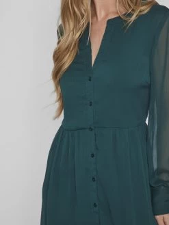 Vila Blousejurken Blousejurk Dames Spar -Vila 18b1bf5124b567738d3f5ef784478e8b