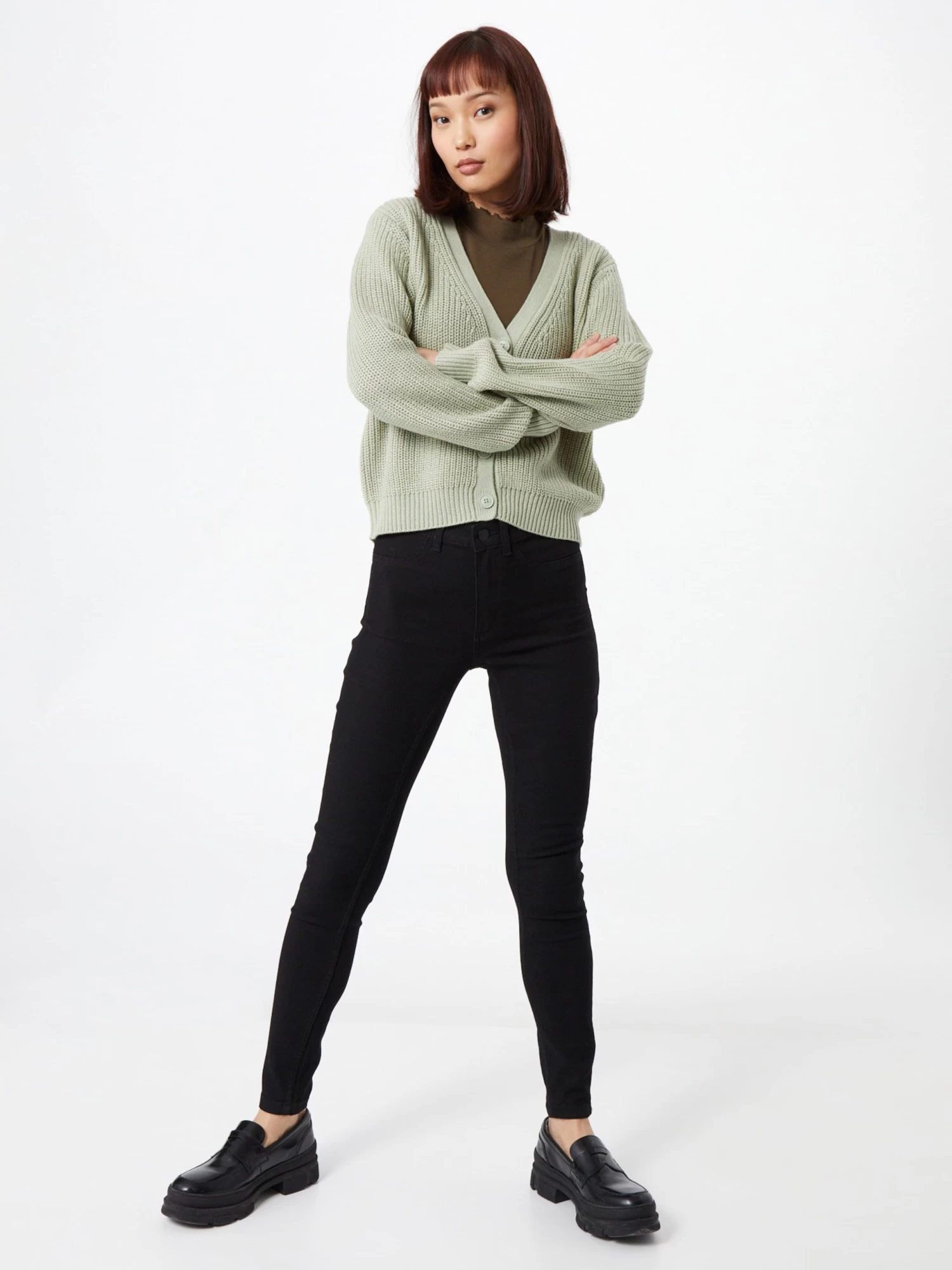 Vila Jeans Skinny Jeans Ana Dames Zwart 6 Vila Jeans Skinny Jeans Ana Dames Zwart - Afbeelding 4