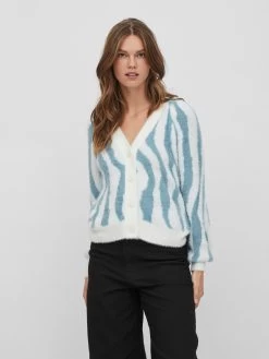 Vila Vesten Gebreid Vest HELLO Dames Wit -Vila 1a21c2b0ec456f1d1b1849b0ff23b09e