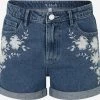 Vila Denim Shorts Regular Jeans Dames Blauw -Vila 1bad31d91b4bd0ff8ec311c65005a11b