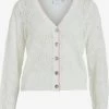 Vila Vesten Gebreid Vest JODIE Dames Wit Gemêleerd 1 Vila Vesten Gebreid Vest JODIE Dames Wit Gemêleerd -Vila 1c3dd679465480d6bdedd1398a48b429