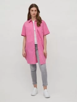 Vila Lange Blouses Blouse Dames Pink -Vila 1db731862adff5cd052f9b9e1bfeb3cb