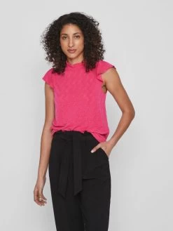 Vila Blouse Tops Blouse Dames Pink 10 Vila Blouse Tops Blouse Dames Pink -Vila 1e373866128f4abe1cb60cb192a9e0c4