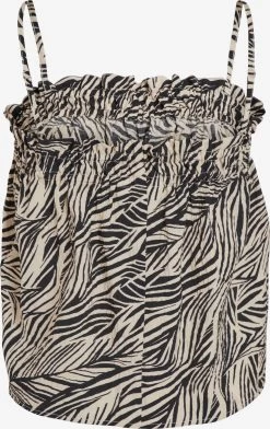 Vila Spaghetti Tops Top LIMIA LEA Dames Lichtbeige / Zwart -Vila 1e6aa7a86fe081e4f1aa9702d74c8960