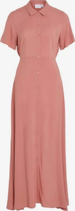 Vila Blousejurken Blousejurk Dames Rood