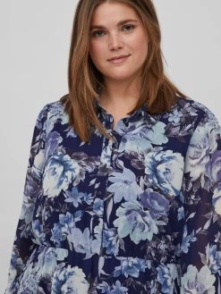 Maxi Jurken Jurk Dames Blauw / Navy / Lichtblauw 11 Maxi Jurken Jurk Dames Blauw / Navy / Lichtblauw -Vila 2062fac2c44303eca06940febb18f687