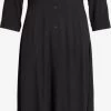 Vila Maxi Jurken Jurk Dames Zwart -Vila 209ae5a227af9f76d0b1fde77efd3332