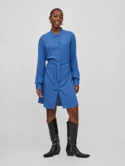Vila Blousejurken Blousejurk Paya Dames Blauw 13 Vila Blousejurken Blousejurk Paya Dames Blauw -Vila 2111e71938ca4e271d7b415dcab688f3