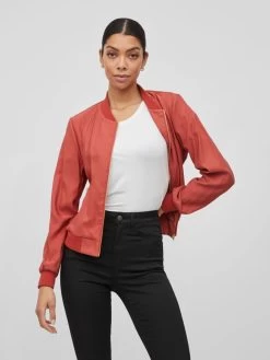 Vila Tussenjassen Tussenjas Dames Rood 11 Vila Tussenjassen Tussenjas Dames Rood -Vila 21712889d0092f01940990b9661425b2