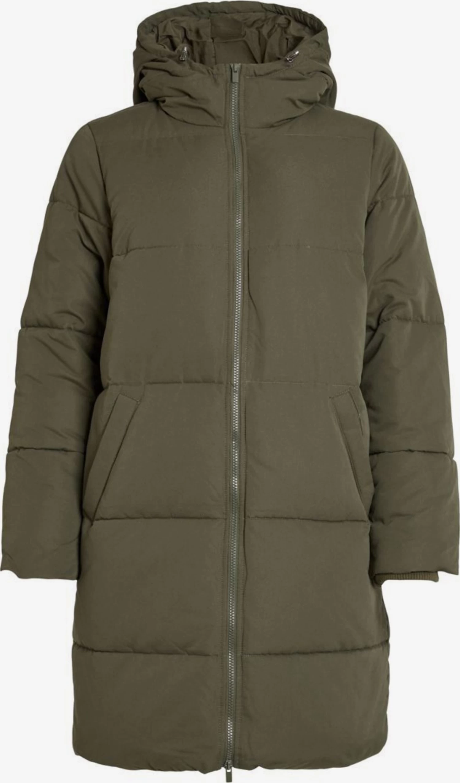 Vila Wintermantels Wintermantel Dames Groen 3 Vila Wintermantels Wintermantel Dames Groen