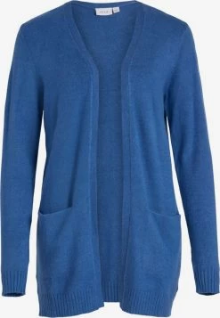 Vila Vesten Gebreid Vest Ril Dames Blauw