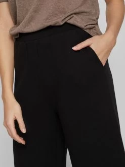 Vila Pantalons Wide Leg Broek Dames Zwart -Vila 256b0b4f88628a7f15d627cae113ff4c