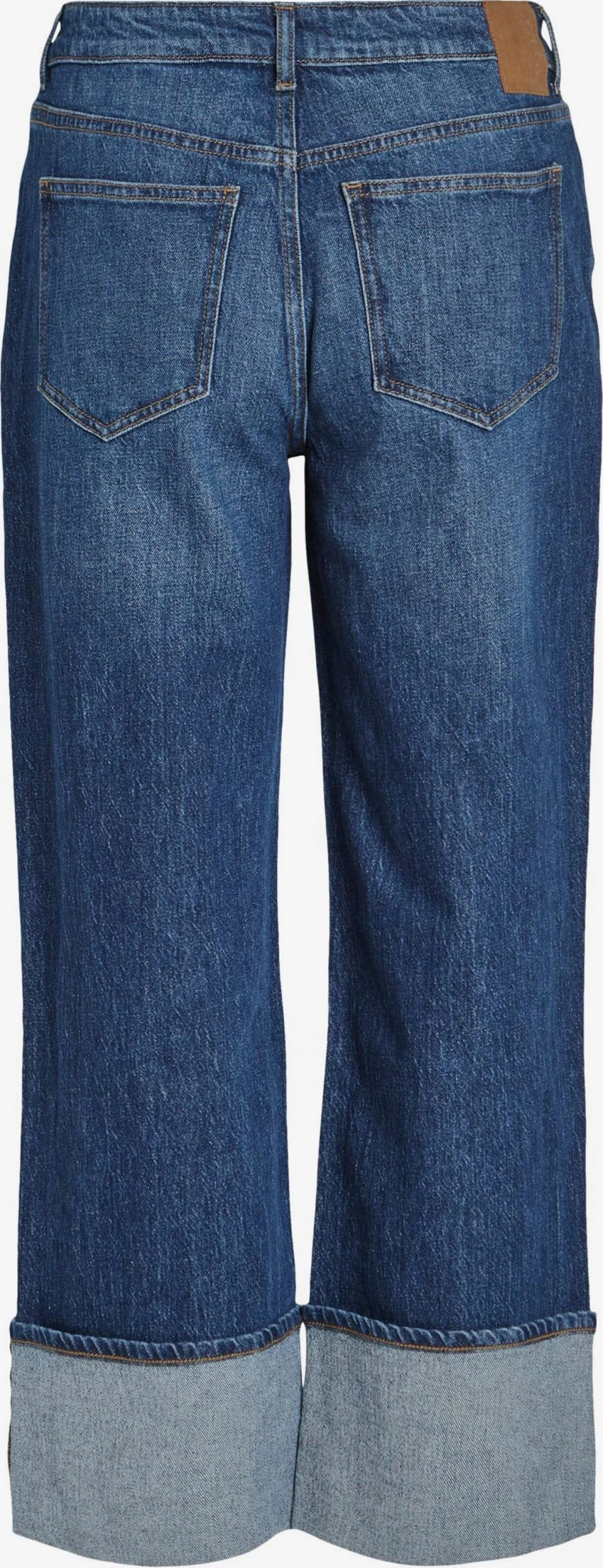 Vila Wide Leg Wide Leg Jeans Bella Dames Blauw 4 Vila Wide Leg Wide Leg Jeans Bella Dames Blauw - Afbeelding 2