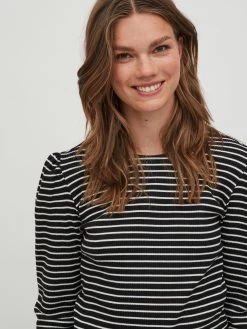 Vila Longsleeves Shirt Balu Dames Zwart -Vila 25b62e5db48c5a324ec601a6da445b95