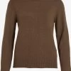 Vila Basic Truien Trui Ril Dames Ombergrijs -Vila 25cdb753b5a5bb6c74cd1647e77f95ac
